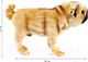 Миниатюра изображения товара Мягкая игрушка Hansa Сreation Собака мопс / 5951 (38см)