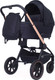 Миниатюра изображения товара Детская универсальная коляска MOWbaby Zoom PU 3 в 1 / RA087 (Gold Black)
