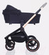 Миниатюра изображения товара Детская универсальная коляска MOWbaby Zoom PU 3 в 1 / RA087 (Gold Black)