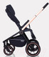 Миниатюра изображения товара Детская универсальная коляска MOWbaby Zoom PU 3 в 1 / RA087 (Gold Black)