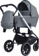 Миниатюра изображения товара Детская универсальная коляска MOWbaby Zoom PU 3 в 1 / RA087 (Silver Grey)