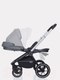 Миниатюра изображения товара Детская универсальная коляска MOWbaby Zoom PU 3 в 1 / RA087 (Silver Grey)