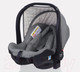 Миниатюра изображения товара Детская универсальная коляска MOWbaby Zoom PU 3 в 1 / RA087 (Silver Grey)