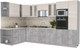 Миниатюра изображения товара Кухонный гарнитур Интерлиния Мила 1.88x3.4 левая (вудлайн кремовый/бетон/бискайская сосна)