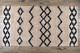 Миниатюра изображения товара Коврик Merry Bear Home Decor 80x150см / SGE-CRFW-1202 (черный/молочный)