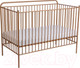 Миниатюра изображения товара Детская кровать-трансформер Polini Kids Vintage 400 / 0002471.8 (золото)