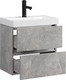 Миниатюра изображения товара Тумба под умывальник Belux Париж НП 50-02 (31, бетон чикаго светло-серый)