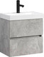 Миниатюра изображения товара Тумба под умывальник Belux Париж НП 50-02 (31, бетон чикаго светло-серый)