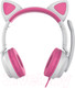 Миниатюра изображения товара Наушники детские Qumo Game Cat White&pink GHS 0035 / Q33035