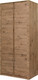 Миниатюра изображения товара Шкаф Рэйгрупп Bromo 02.03 ДД 90x198x55 / ШР 02.03 VL (дуб веллингтон)