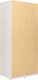 Миниатюра изображения товара Шкаф Рэйгрупп Bromo 02.02 ДЗ 90x198x55 / ШР 02.02 BR (дуб бордолайт)