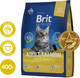 Миниатюра изображения товара Сухой корм для кошек Brit Premium Cat Adult Salmon / 5049035 (400г)