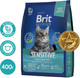Миниатюра изображения товара Сухой корм для кошек Brit Premium Cat Sensitive с ягненком и индейкой / 5049196 (400г)
