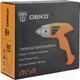 Миниатюра изображения товара Электроотвертка Deko ZKS4 SET 10 / 063-4113