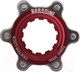 Миниатюра изображения товара Адаптер дискового тормоза для велосипеда Baradine Center Lock BC-02-RD (красный)