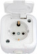 Миниатюра изображения товара Розетка Bylectrica РА16-214 / 2.116929 (белый)