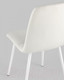 Миниатюра изображения товара Стул Stool Group Oliver (экокожа белый/белые ножки)