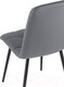Миниатюра изображения товара Стул Stool Group Oliver (экокожа серый)