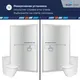 Миниатюра изображения товара Душевая дверь RGW PA-016 / 350801610-11 (хром/прозрачное стекло)