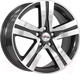 Миниатюра изображения товара Литой диск iFree Rebel 17x7" 5x108мм DIA 67.1мм ET 45мм Блэк джек