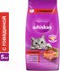 Миниатюра изображения товара Сухой корм для кошек Whiskas Вкусные подушечки с нежным паштетом с говядиной (5кг)