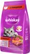Миниатюра изображения товара Сухой корм для кошек Whiskas Вкусные подушечки с нежным паштетом с говядиной (5кг)