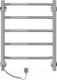Миниатюра изображения товара Полотенцесушитель электрический GRANULA Трапеция 50x60 5 перекладин D32 (терморегулятор с таймером слева)