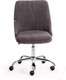 Миниатюра изображения товара Кресло офисное Tetchair Swan флок (серый)