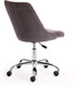 Миниатюра изображения товара Кресло офисное Tetchair Swan флок (серый)