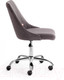 Миниатюра изображения товара Кресло офисное Tetchair Swan флок (серый)