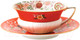 Миниатюра изображения товара Чашка с блюдцем Wedgwood Wonderlust Crimson Orient / 40024021