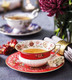 Миниатюра изображения товара Чашка с блюдцем Wedgwood Wonderlust Crimson Orient / 40024021