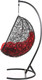 Миниатюра изображения товара Кресло подвесное BiGarden Kokos Black (красная подушка)