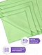 Миниатюра изображения товара Полотенце Clam SR017 50х100 (салатовый)