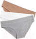 Миниатюра изображения товара Комплект женских трусов Mark Formelle 412236-3 (р.106, белый)