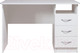 Миниатюра изображения товара Письменный стол Мебель-Класс Альянс (белый)