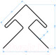 Миниатюра изображения товара Угол для сайдинга Docke Внешний PFAV-1107 (75x30мм, белый)