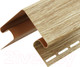 Миниатюра изображения товара Угол для сайдинга Docke Lux Внешний (рябина)