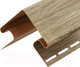 Миниатюра изображения товара Угол для сайдинга Docke Lux Внешний (кедр)