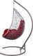 Миниатюра изображения товара Кресло подвесное BiGarden Easy Gray (подушка бордовая)