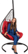 Миниатюра изображения товара Кресло подвесное BiGarden Wind Black (подушка красная)