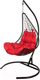 Миниатюра изображения товара Кресло подвесное BiGarden Wind Black (подушка красная)