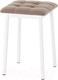 Миниатюра изображения товара Табурет AMC Comfort 7.6.17 (ткань капучино/белый)