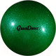 Миниатюра изображения товара Мяч для художественной гимнастики Grace Dance 4327151 (16.5см, изумрудный/блестки)