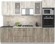 Миниатюра изображения товара Кухонный гарнитур Интерлиния Мила 2.6 ВТ (дуб белый/дуб золотой/дуб бунратти)