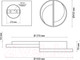 Миниатюра изображения товара Потолочный светильник Lumion Ledio 5240/64CL