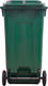 Миниатюра изображения товара Контейнер для мусора Эдванс 360л, с крышкой (пластик, зеленый)