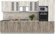 Миниатюра изображения товара Кухонный гарнитур Интерлиния Мила 3.4 ВТ (дуб белый/дуб серый/опал светлый)