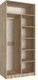 Миниатюра изображения товара Шкаф Евва УН-02-01/S (дуб сонома)