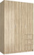 Миниатюра изображения товара Шкаф Евва УН-03-01/S (дуб сонома)